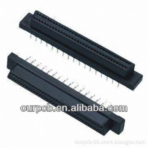 SCSI Female Connector with 1A Current Rating and 68 Positions